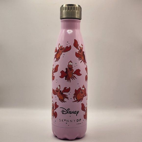 Disney x Skinny Dip | Sebastian, The Little Mermaid, metal bottle, 17 oz - Picture 1 of 2